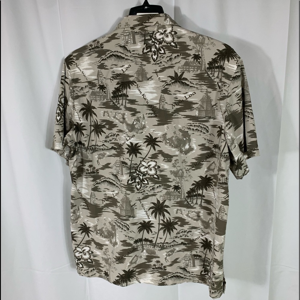 Trader Bay Hawaiian Short Sleeve Button Up Shirt L - image 2